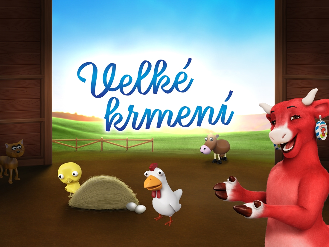 Veselá kráva | Velké krmení